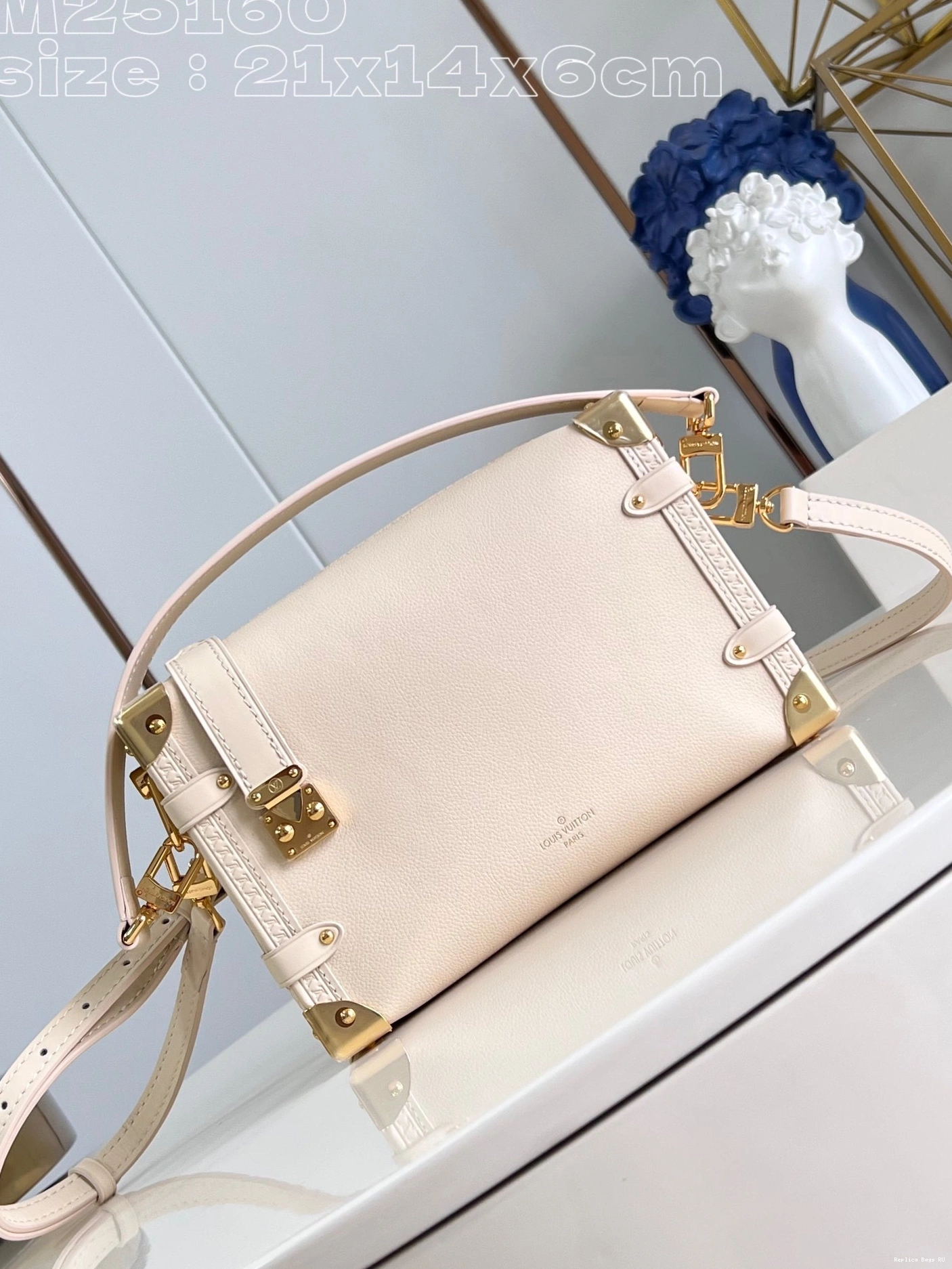 Affordable Trunk LOUIS VUITTON Side PM-21*14*6CM 0818